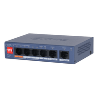 Miniatura 1 de (DH-CS4006-4ET2GT-60) DAHUA SWITCH 6 PUERTOS, 4XRJ45 10/100 MBPS POE, 2XRJ45 GIGABIT, L2 CLOUD MANAGED