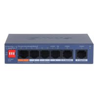 Miniatura 3 de (DH-CS4006-4ET2GT-60) DAHUA SWITCH 6 PUERTOS, 4XRJ45 10/100 MBPS POE, 2XRJ45 GIGABIT, L2 CLOUD MANAGED