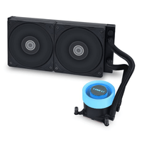 Miniatura 1 de Lian Li GA II LITE Procesador Sistema de refrigeraci  n l  quida todo en uno 12 cm Negro 1 pieza s