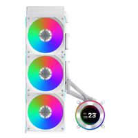 Miniatura 3 de Lian Li GA II Hydroshift II LCD C 360CL Procesador Sistema de refrigeraci  n l  quida todo en uno 12 cm Negro 1 pieza s