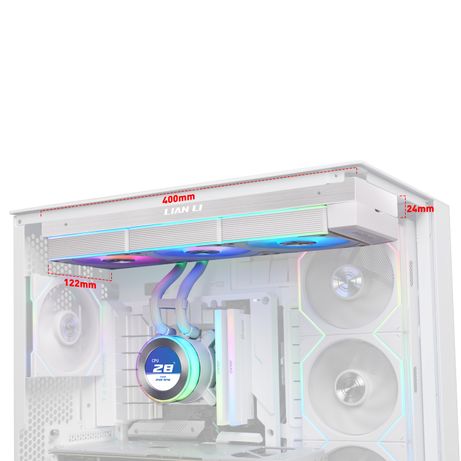 Lian Li GA II Hydroshift II LCD C 360CL Procesador Sistema de refrigeraci n l quida todo en uno 12 cm Negro 1 pieza s - Imagen 4 de 4 Lian Li GA II Hydroshift II LCD C 360CL Procesador Sistema de refrigeraci n l quida todo en uno 12 cm Negro 1 pieza s - Imagen 4 de 4