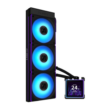 Lian Li HydroShift II LCD S 360 CL Procesador Kit de refrigeraci n l quida 12 cm Negro 1 pieza s - Imagen 3 de 6 Lian Li HydroShift II LCD S 360 CL Procesador Kit de refrigeraci n l quida 12 cm Negro 1 pieza s - Imagen 3 de 6