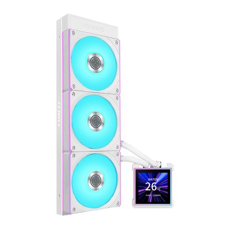 Lian Li HydroShift II LCD S 360 CL Procesador Kit de refrigeraci n l quida 12 cm Blanco 1 pieza s - Imagen 3 de 6 Lian Li HydroShift II LCD S 360 CL Procesador Kit de refrigeraci n l quida 12 cm Blanco 1 pieza s - Imagen 3 de 6