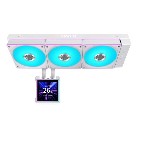 Lian Li HydroShift II LCD S 360 CL Procesador Kit de refrigeraci n l quida 12 cm Blanco 1 pieza s - Imagen 4 de 6 Lian Li HydroShift II LCD S 360 CL Procesador Kit de refrigeraci n l quida 12 cm Blanco 1 pieza s - Imagen 4 de 6