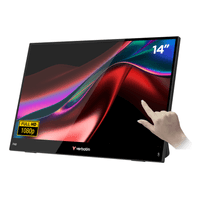 Miniatura 1 de MONITOR VERBATIM Portable 14" FHD Touch Monitor LIGHT   14" IPS 1920 x 1080  Altavoces