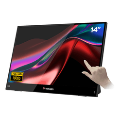 MONITOR VERBATIM Portable 14" FHD Touch Monitor LIGHT   14" IPS 1920 x 1080  Altavoces
