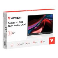 Miniatura 2 de MONITOR VERBATIM Portable 14" FHD Touch Monitor LIGHT   14" IPS 1920 x 1080  Altavoces
