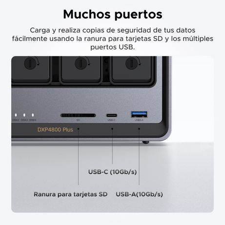 NASYNC UGREEN DXP4800 PLUS - Imagen 8 de 12 NASYNC UGREEN DXP4800 PLUS - Imagen 8 de 12