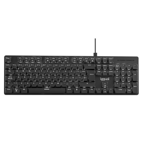 iggual Teclado USB mecánico CK-MECHA-105T negro - Imagen 4 de 4 iggual Teclado USB mecánico CK-MECHA-105T negro - Imagen 4 de 4