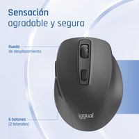 Miniatura 9 de iggual Ratón inalámbrico ERGO-SILENT-6D 1600DPI