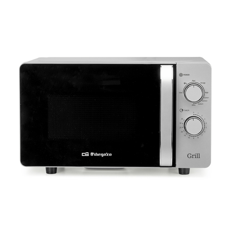 HORNO MICROONDAS CON GRILL ORBEGOZO MGI2072CE 20 LITROS INOX - Imagen 1 de 3 HORNO MICROONDAS CON GRILL ORBEGOZO MGI2072CE 20 LITROS INOX - Imagen 1 de 3