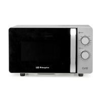 Miniatura 2 de HORNO MICROONDAS CON GRILL ORBEGOZO MGI2072CE 20 LITROS INOX