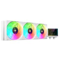 Miniatura 2 de SISTEMA DE REFRIGERACION LIQUIDA MARS GAMING ML-TWO360W 3x120mm ARGB 600W TDP COLOR BLANCO