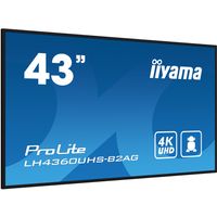 Miniatura 5 de IIYAMA LH4360UHS-B2AG   42.5" LED VA 4K Ultra HD HDMI Altavoces