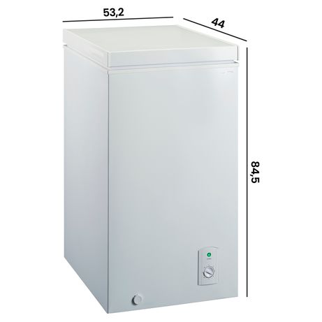 CONGELADOR HORIZONTAL INFINITON CH-80H84WEH E ANCHO 53,2 CM 78 LITROS - Imagen 5 de 5 CONGELADOR HORIZONTAL INFINITON CH-80H84WEH E ANCHO 53,2 CM 78 LITROS - Imagen 5 de 5
