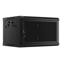 Miniatura 2 de ARMARIO LANBERG MURAL RACK 19" 6U 600X450 FLAT PACK NEGRO PUERTA MALLA