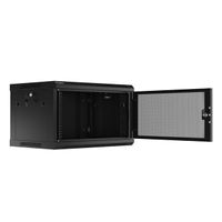 Miniatura 3 de ARMARIO LANBERG MURAL RACK 19" 6U 600X450 FLAT PACK NEGRO PUERTA MALLA