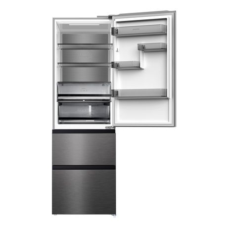 FRIGORIFICO COMBI INFINITON FRD-401T91DEV NOFROST E ALTO 190,9 CM ANCHO 60 CM. INOX - Imagen 3 de 10 FRIGORIFICO COMBI INFINITON FRD-401T91DEV NOFROST E ALTO 190,9 CM ANCHO 60 CM. INOX - Imagen 3 de 10