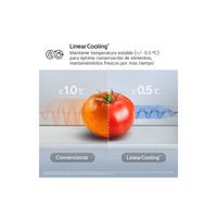 Miniatura 9 de FRIGORIFICO COMBI LG GBBS322CSW NOFROST C ALTO 203 CM ANCHO 60 CM BLANCO