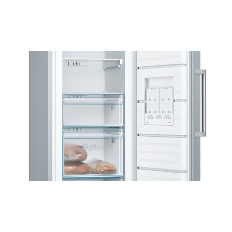 CONGELADOR VERTICAL BOSCH GSN33VLEP NOFROST E ALTO 176 CM 225 LITROS INOX - Imagen 3 de 5 CONGELADOR VERTICAL BOSCH GSN33VLEP NOFROST E ALTO 176 CM 225 LITROS INOX - Imagen 3 de 5