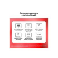Miniatura 3 de FRIGORIFICO DOS PUERTAS LG GTBV20SWZJD NOFROST E ALTO 168 CM ANCHO 55 CM BLANCO