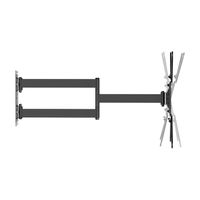 Miniatura 3 de AISENS Soporte Eco Giratorio  Inclinable y Nivelable para Monitor TV 35kg de 23  65   Negro