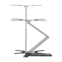 Miniatura 4 de AISENS Soporte Eco Giratorio  Inclinable y Nivelable para Monitor TV 35kg de 23  65   Negro