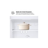Miniatura 9 de FRIGORIFICO DOS PUERTAS LG GTBV22PYNJ NOFROST E ALTO 145 CM ANCHO 55 CM INOX