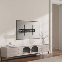 Miniatura 6 de AISENS Soporte eco giratorio  inclinable y nivelable para monitor TV 40kg de 37 80  Negro