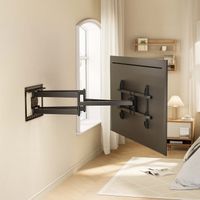 Miniatura 6 de AISENS Soporte Eco Giratorio  Inclinable y Nivelable para Monitor TV 60kg de 43  90   Negro