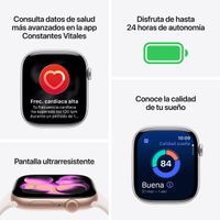 Miniatura 4 de Apple Watch Series 11 GPS 46mm Jet Black Aluminium Case with Black Sport Band - S/M