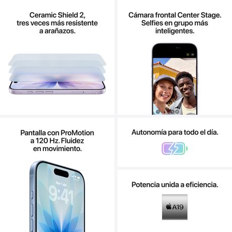 APPLE iPhone 17 6.3" 5G 256GB Azul - Imagen 7 de 12 APPLE iPhone 17 6.3" 5G 256GB Azul - Imagen 7 de 12