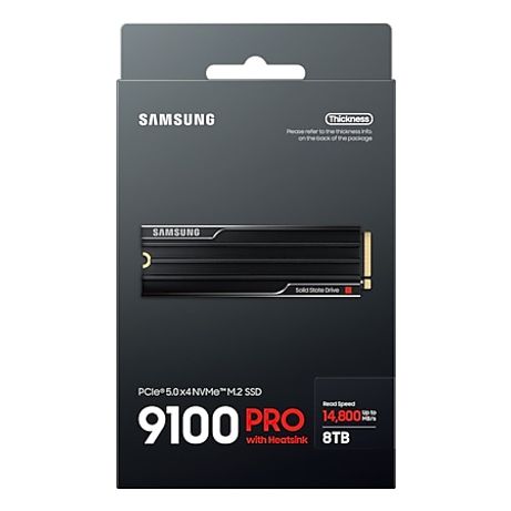 SAMSUNG 9100 PRO SSD 8000GB M.2 14800MB/s PCI Express 5.0 NVMe - Imagen 9 de 11 SAMSUNG 9100 PRO SSD 8000GB M.2 14800MB/s PCI Express 5.0 NVMe - Imagen 9 de 11
