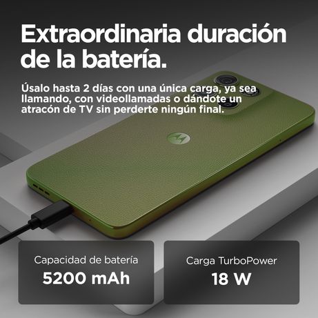MOTOROLA moto g15 moto g15 6.72" 4G 8GB/256GB Verde - Imagen 16 de 18 MOTOROLA moto g15 moto g15 6.72" 4G 8GB/256GB Verde - Imagen 16 de 18