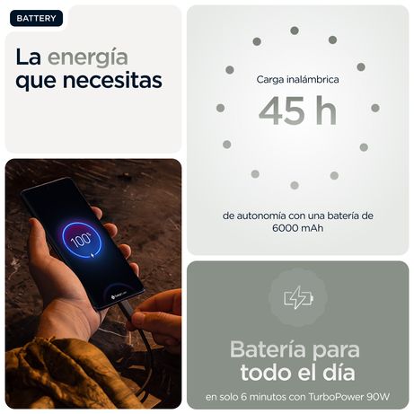 MOTOROLA edge edge 60 pro 6.67" 5G 12GB/512GB Gris - Imagen 18 de 21 MOTOROLA edge edge 60 pro 6.67" 5G 12GB/512GB Gris - Imagen 18 de 21