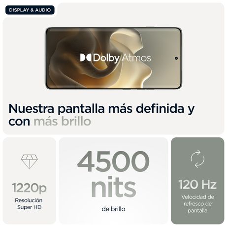 MOTOROLA edge edge 60 pro 6.67" 5G 12GB/512GB Gris - Imagen 20 de 21 MOTOROLA edge edge 60 pro 6.67" 5G 12GB/512GB Gris - Imagen 20 de 21