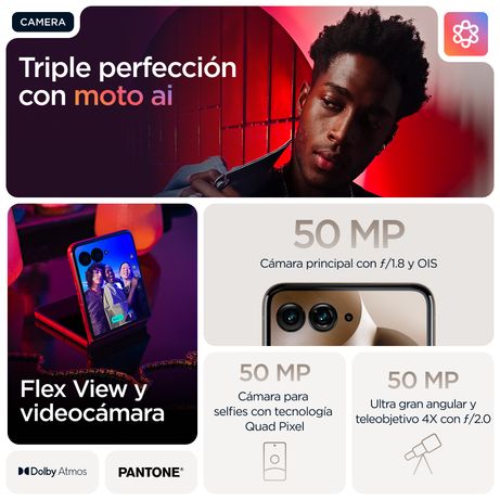 MOTOROLA razr razr 60 ultra 6.96" 5G 16GB/512GB Madera - Imagen 31 de 34 MOTOROLA razr razr 60 ultra 6.96" 5G 16GB/512GB Madera - Imagen 31 de 34