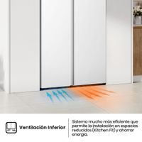 Miniatura 11 de FRIGORIFICO AMERICANO HISENSE RS3P538NEWE NOFROST E BLANCO
