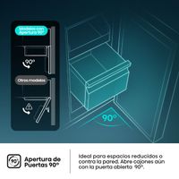 Miniatura 12 de FRIGORIFICO AMERICANO HISENSE RS3P538NEWE NOFROST E BLANCO