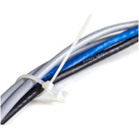 Miniatura 4 de 8" Cable Ties w/Mounting Hole 100 Pack