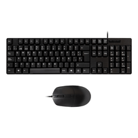 Miniatura 1 de TECLADO Y MOUSE UNYKAch UK50545 OEM CABLE 1.5m 1200DPI COLOR NEGRO