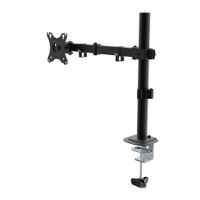 Miniatura 4 de SOPORTE DE MESA UNYKA UK710101 PARA 1 PANTALLA 10-32" 1 CABEZAL AJUSTABLE Y GIRATORIO Max. 10Kg VESA Max. 100x100mm