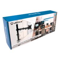 Miniatura 5 de SOPORTE DE MESA UNYKA UK710101 PARA 1 PANTALLA 10-32" 1 CABEZAL AJUSTABLE Y GIRATORIO Max. 10Kg VESA Max. 100x100mm