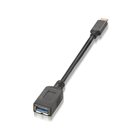 Miniatura 1 de Aisens Cable Usb 3.1 Gen1 5Gbps 3A Tipo Usb-C/M-A/H Negro 15Cm
