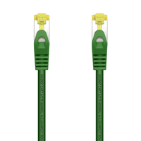 Miniatura 1 de CABLE RED AISENS LATIGUILLO RJ45 LSZH CAT.7 SFTP PIMF 25CM VERDE