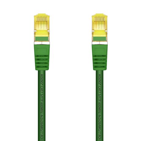 CABLE RED AISENS LATIGUILLO RJ45 LSZH CAT.7 SFTP PIMF 25CM VERDE - Imagen 3 de 4 CABLE RED AISENS LATIGUILLO RJ45 LSZH CAT.7 SFTP PIMF 25CM VERDE - Imagen 3 de 4