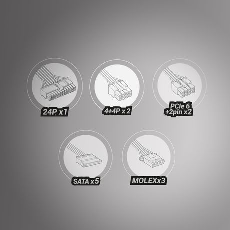 TACENS Radix VII AG 700W 14 cm 80 PLUS SilverNon-Modular - Imagen 8 de 8 TACENS Radix VII AG 700W 14 cm 80 PLUS SilverNon-Modular - Imagen 8 de 8