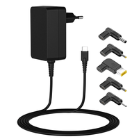 Miniatura 1 de CARGADOR LEOTEC NOTEBOOK USB-C 45W + 5 PUNTAS