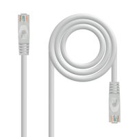 Miniatura 1 de LATIGUILLO/CABLE RED NANO CABLE RJ45 LSZH CAT.6 UTP AWG24 1,5M GRIS