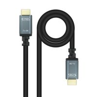 Miniatura 2 de CABLE HDMI NANO CABLE HDMI A/M - HDMI A/M V2.1 2,0M IRIS 8K NEGRO